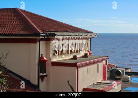 Felixstowe, Suffolk - 23 October 2020: The Spa Pavilion theatre. Stock Photo