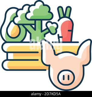 Farm industry RGB color icon Stock Vector Image & Art - Alamy