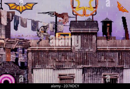 Batman Begins - Nintendo Game Boy Advance Videogame - Editorial use only  Stock Photo - Alamy