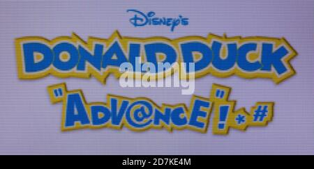 ᐅ - DISNEY PATO DONALD DUCK ADV@NCE PAL ESPAÑA NUEVO GBA GAME BOY GAMEBOY ADVANCE de