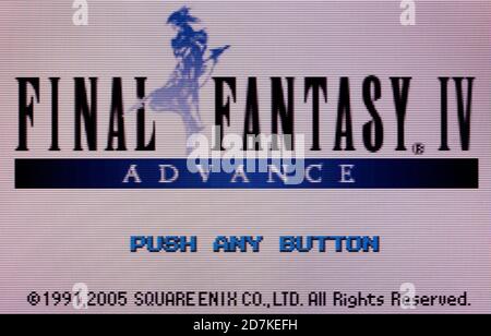 Final buy Fantasy IV Advance for Nintendo Gameboy Advance