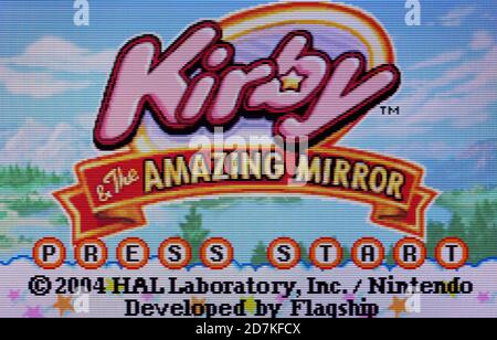 Kirby and the Amazing Mirror for Nintendo Gameboy outlet Advance