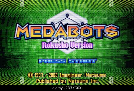 Medabots Rokusho Version for deals Nintendo Gameboy Advance