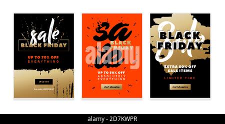 Best Abstract Banner on black backdrop. Vector text illustration background. Special offer sale banner template. Vector gold,red, black poster Stock Vector