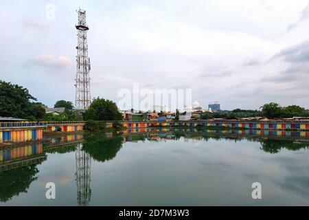 Danau Sunter Lake, Jakarta, Indonesia Stock Photo