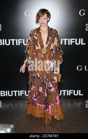 Milla Jovovich arrivals for BIUTIFUL Premiere, Directors Guild of America (DGA) Theater, Los Angeles, CA December 14, 2010. Stock Photo