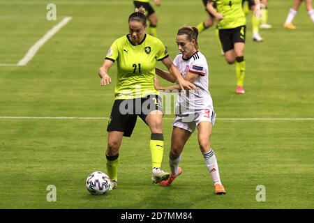 Seville, Spain. 23rd Oct, 2020. Andrea Staskova during the UEFA Women's EURO 2022 qualifier match between Spain Women's and Czech Republic Women's at Estadio de La Cartuja on October 23, 2020 in Seville, Spain Credit: Dax Images/Alamy Live News Stock Photo