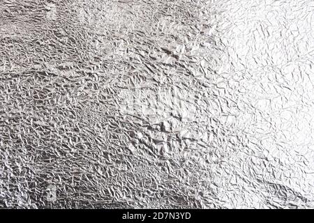 Seamless wringles foil background. Foil texture. Stock Photo