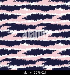 Brush stroke fur pattern design for fashion prints, homeware, graphics, backgrounds Stock Vector