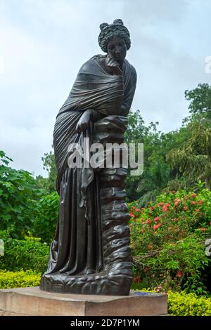 Statue at Sayaji Baug, Vadodara, Gujarat, India. Stock Photo