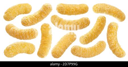 Sweet corn sticks isolated on white background Stock Photo