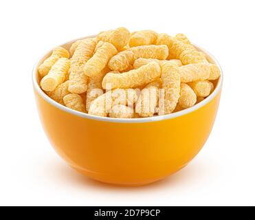 Sweet corn sticks isolated on white background Stock Photo