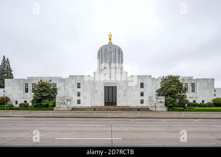 Oregon State Capitol Building Stock Photo