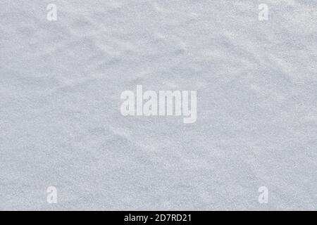 Winter christmas background, white snow texture with copy space Stock Photo