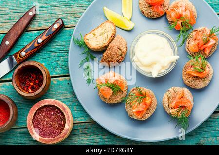 Cod roe cutlets Stock Photo - Alamy