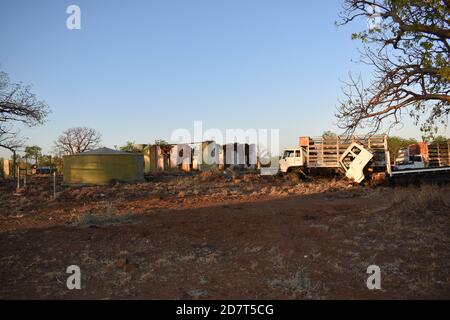 Old Noonkanbah Station Stock Photo