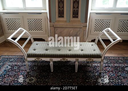 Walbrzych, Poland - 18 July 2020: Ksiaz Castle, the Grodziec Room Stock Photo