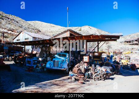 Gold King Mine Museum in Arizona USA Stock Photo