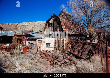 Gold King Mine Museum in Arizona USA Stock Photo