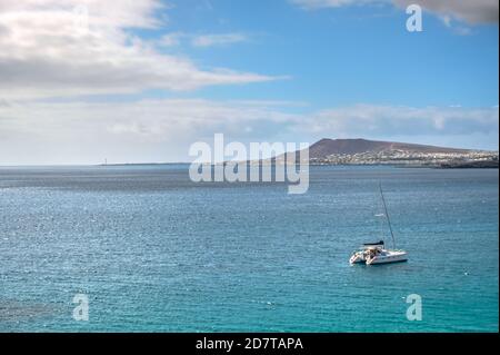 Playa del Papagayo, Lanzarote, HDR Image Stock Photo