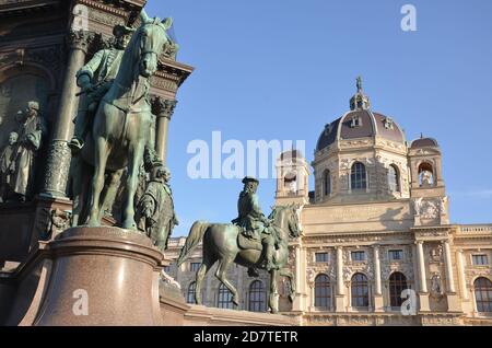 Maria Theresa Monument outside the Kunsthistorisches Museum, Vienna