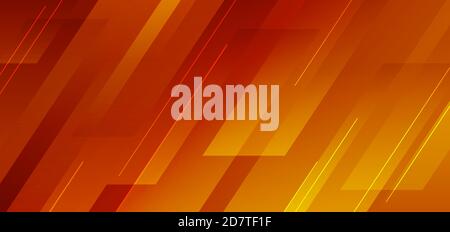 Abstract red diagonal geometric with line modern technology background. Vector illustration Stock Vector