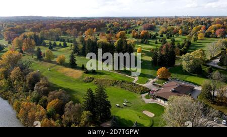 23rd of October 2020, London Ontario Canada - Thames Valley Golf Course. Luke Durda/Alamy Stock Photo
