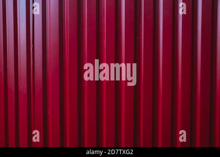 Red metal fence texture Stock Photo - Alamy