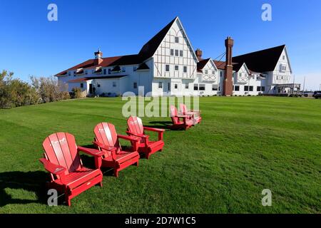 Keltic Lodge, Cabot Trail, Cape Breton, Nova Scotia, Canada Stock Photo