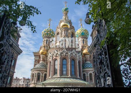 Church of the Savior On Spilled Blood, St. Petersburg, Russia Stock Photo
