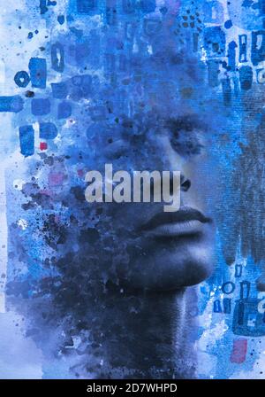 abstract art-digital art-manipulation art Stock Photo - Alamy