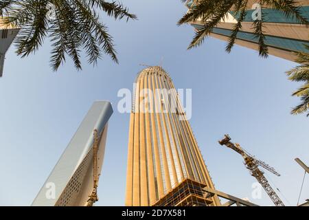 KUWAIT; - August 03; 2017: Reconstract building in Kuwait City Stock Photo