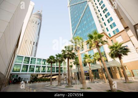 KUWAIT; - August 03; 2017: Reconstract building in Kuwait City Stock Photo