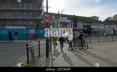 High Street, Wickford, Essex UK Stock Photo - Alamy