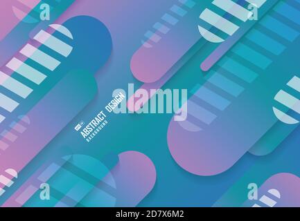 Abstract futuristic round line pattern design artwork of trend tech design artwork fluid decorative background. Use for ad, poster, template design, Stock Vector
