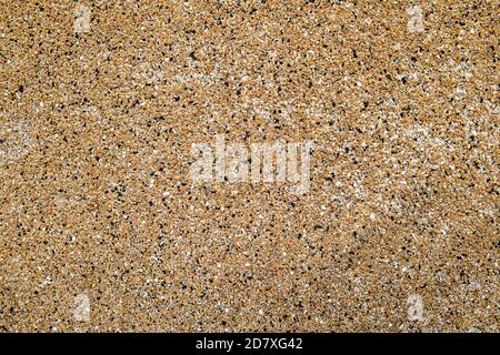 Fine colored granite chips as texture, background, wallpaper Stock Photo