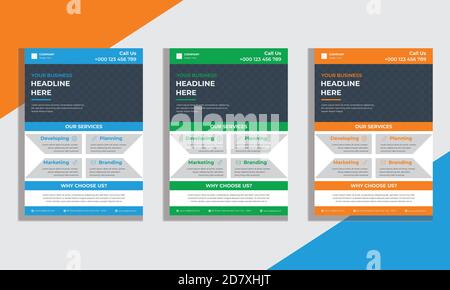 Template Vector Design For Brochure, Annual Report, Magazine, Poster, Corporate Presentation, Flyer, Illustration In A4 Size Stock Vector