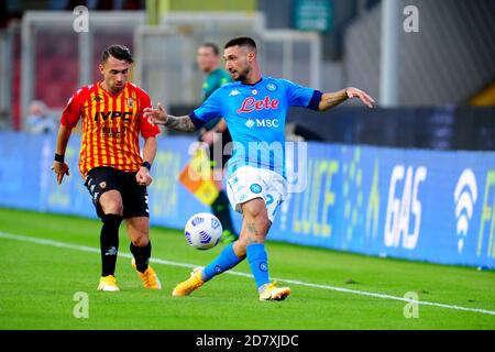 Giovanni Di Lorenzo ( Napoli )  during Benevento Calcio vs SSC Napoli, Italian soccer Serie A match, benevento, Italy, 25 Oct 2020 Credit: LM/Renato O Stock Photo