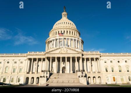 The United States Capitol Building on October 10, 2019 in Washington, D.C. Credit: Alex Edelman/The Photo Access Stock Photo