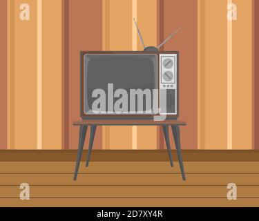 Old style tv pattern design Stock Vector Image & Art - Alamy