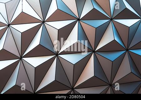 A Close up of the Spaceship Earth at Epcot Center - Walt Disney World, Florida. Stock Photo