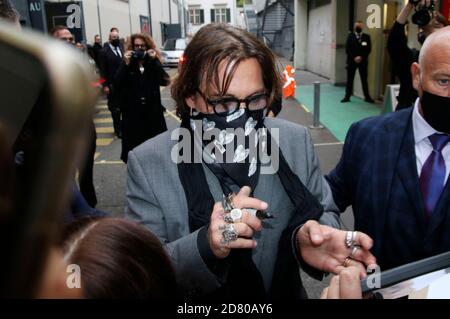 Johnny Depp attending the 'Crock of Gold: A few Rounds with Shane ...