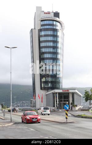 Narvik / Norway - June 23 2019: Scandic Hotel in Narvik Stock Photo