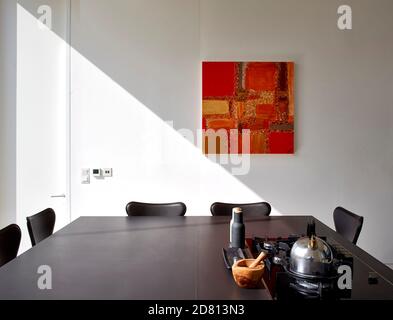Interior view in new build house. General private home, London, United Kingdom. Architect: na, 2020. Stock Photo