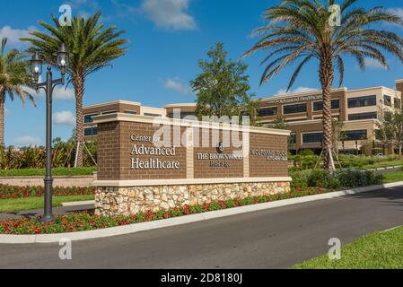 Center for Advanced Healthcare Brownwood The Villages, Florida USA Stock Photo