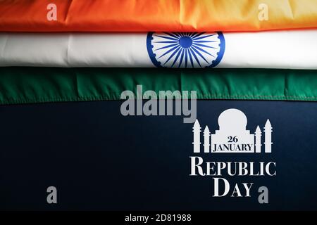 India Republic Day Celebration on January 26, Indian national day Stock Photo