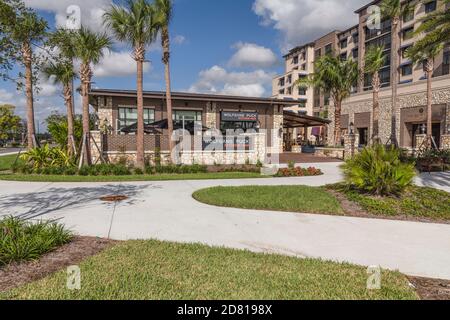 Wolfgang Puck Kitchen & Bar The Villages, Florida USA Stock Photo