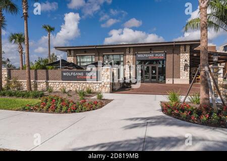 Wolfgang Puck Kitchen & Bar The Villages, Florida USA Stock Photo