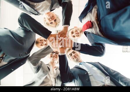 Business team starting a new project together Stock Photo