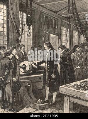 BENJAMIN THOMPSON 1753-1814) Anglo-American physicist and inventor aka ...
